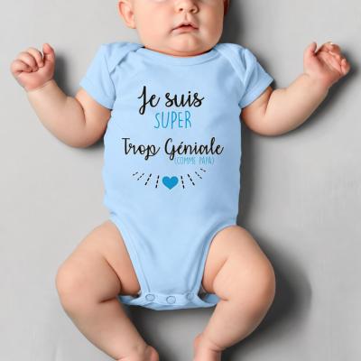 BODY "JE SUIS SUPER TROP GÉNIALE (COMME PAPA)"