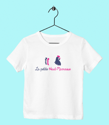 TEE SHIRT ENFANT " LA PETITE HAUT MARNAISE"