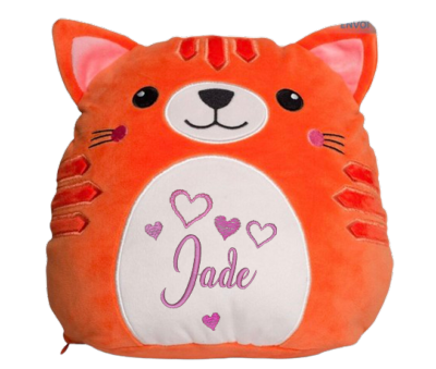 PELUCHE CHAT PERSONNALISABLE