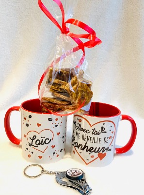 Joyeuse St Valentin | tasse à café | Saint Valentain cadeau | Saint  Valentin cadeau | cadeau homme | cadeau femme | cadeau mari 