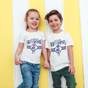 TEE SHIRT ENFANT " LA PETITE HAUT MARNAISE"