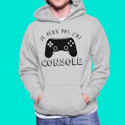 SWEAT "JE PEUX PAS J'AI CONSOLE"