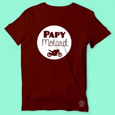 T-SHIRT "PAPY MOTARD"