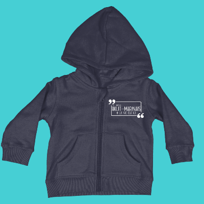 VESTE ZIP ENFANT " LE P'TIOT HAUT-MARNAIS"