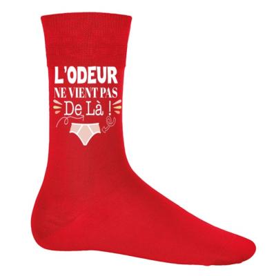 CHAUSSETTES "L’ODEUR NE VIENT PAS DE LÀ !" FEMME