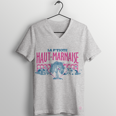 TEE-SHIRT " LA P'TIOTE HAUT-MARNAISE"