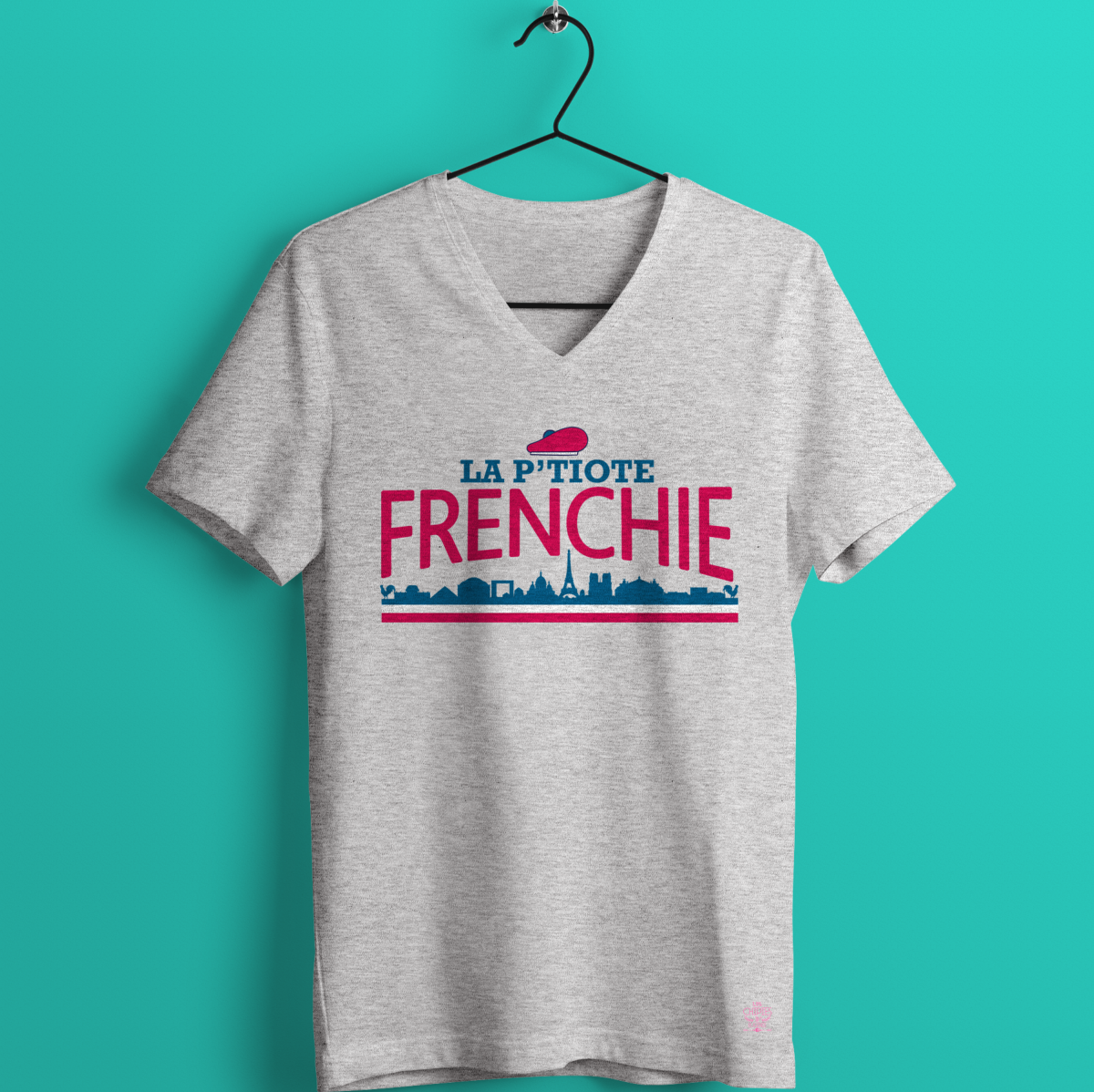 TEE-SHIRT " LA P'TIOTE FRENCHIE"