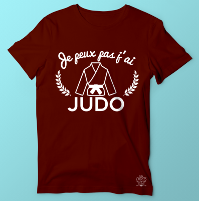 T-Shirt Homme J'peux pas j'ai judo, Idée cadeau original