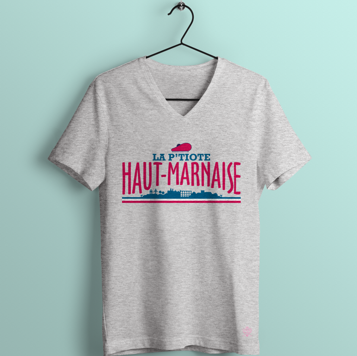 TEE-SHIRT " LA P'TIOTE HAUT-MARNAISE"