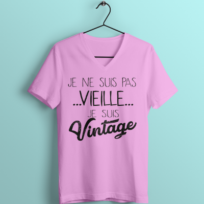 JE NE SUIS PAS VIEILLE JE SUIS VINTAGE