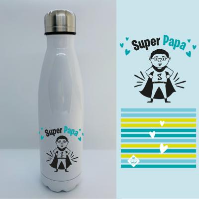 BOUTEILLE ISOTHERME "SUPER PAPA"