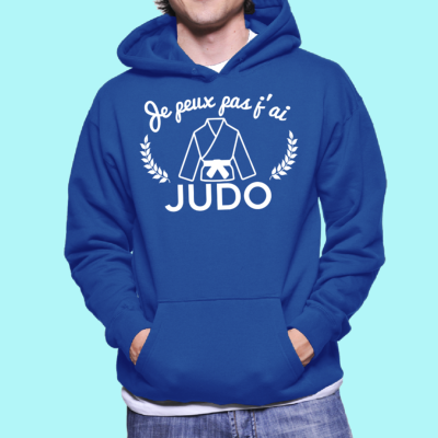 SWEAT "JE PEUX PAS J'AI JUDO"