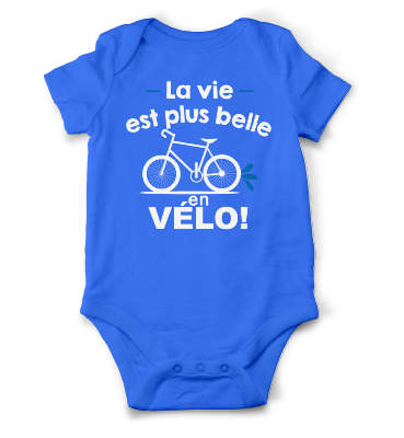 BODY "LA VIE EST PLUS BELLE EN VÉLO"