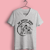 TEE-SHIRT "JE PEUX PAS J'AI JUJITSU"