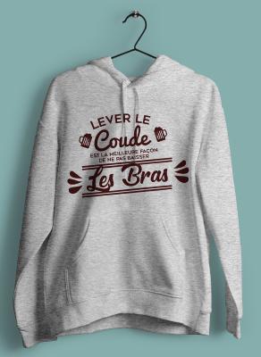 SWEAT "LEVER LE COUDE"