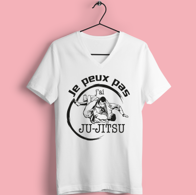 TEE-SHIRT "JE PEUX PAS J'AI JUJITSU"