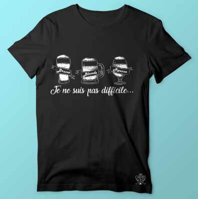 TEE-SHIRT "BLONDE BRUNE ROUSSE"