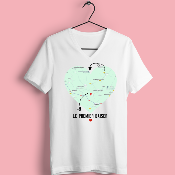 TSHIRT FEMME "LE PREMIER BAISER"