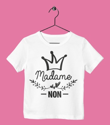 TEE SHIRT ENFANT "MADAME NON"